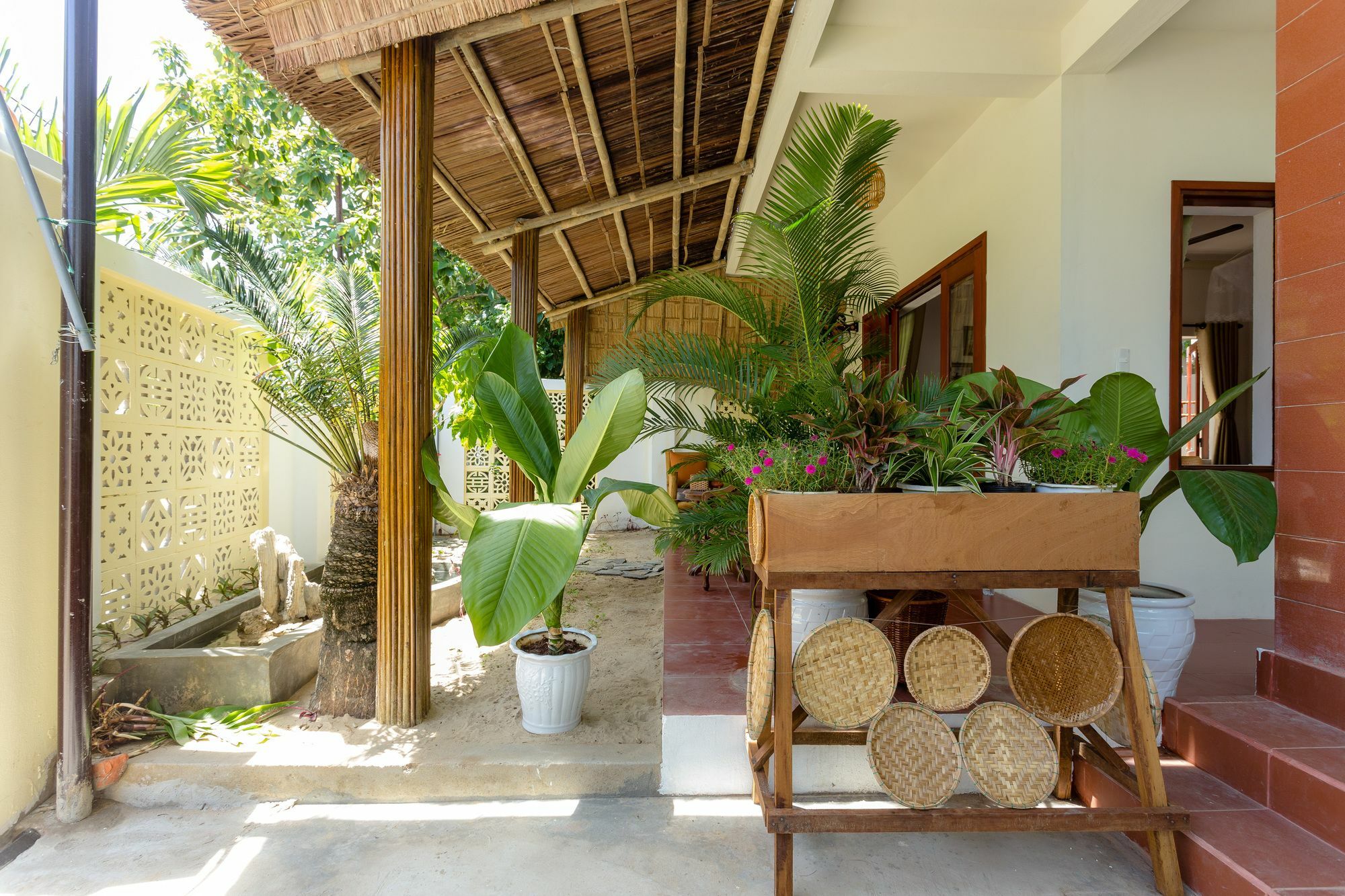 Red Flower Cottages Homestay Хойан Экстерьер фото