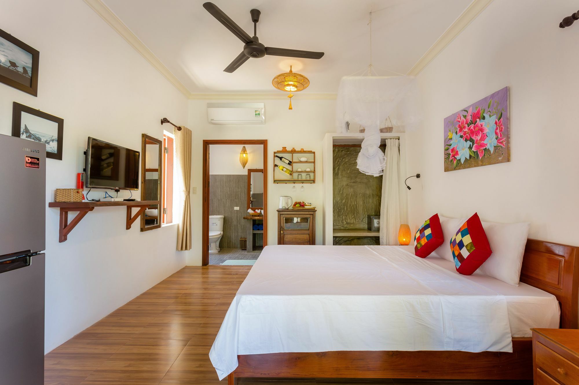 Red Flower Cottages Homestay Хойан Экстерьер фото