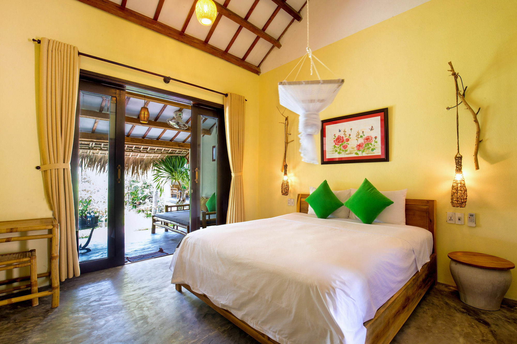 Red Flower Cottages Homestay Хойан Экстерьер фото