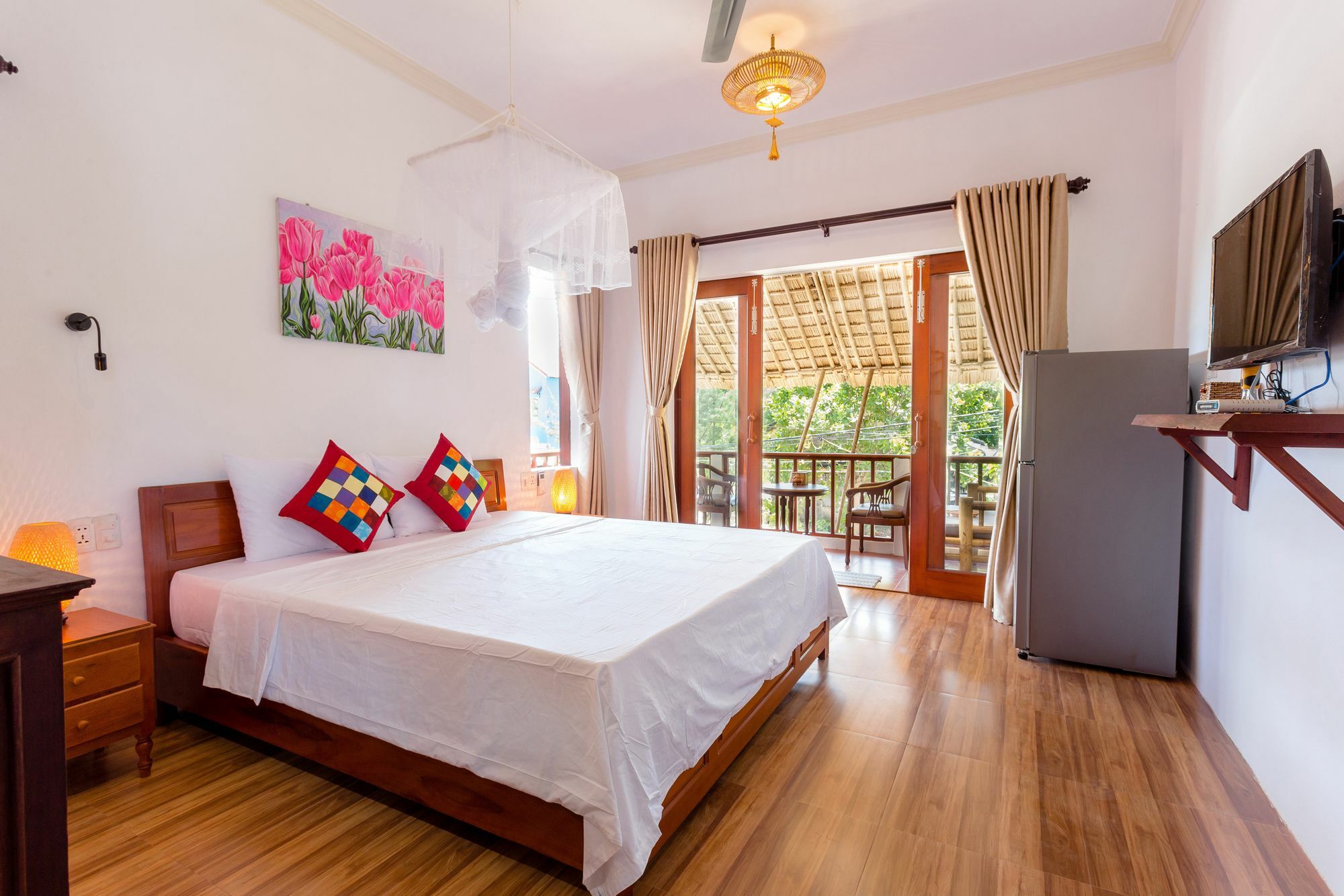 Red Flower Cottages Homestay Хойан Экстерьер фото