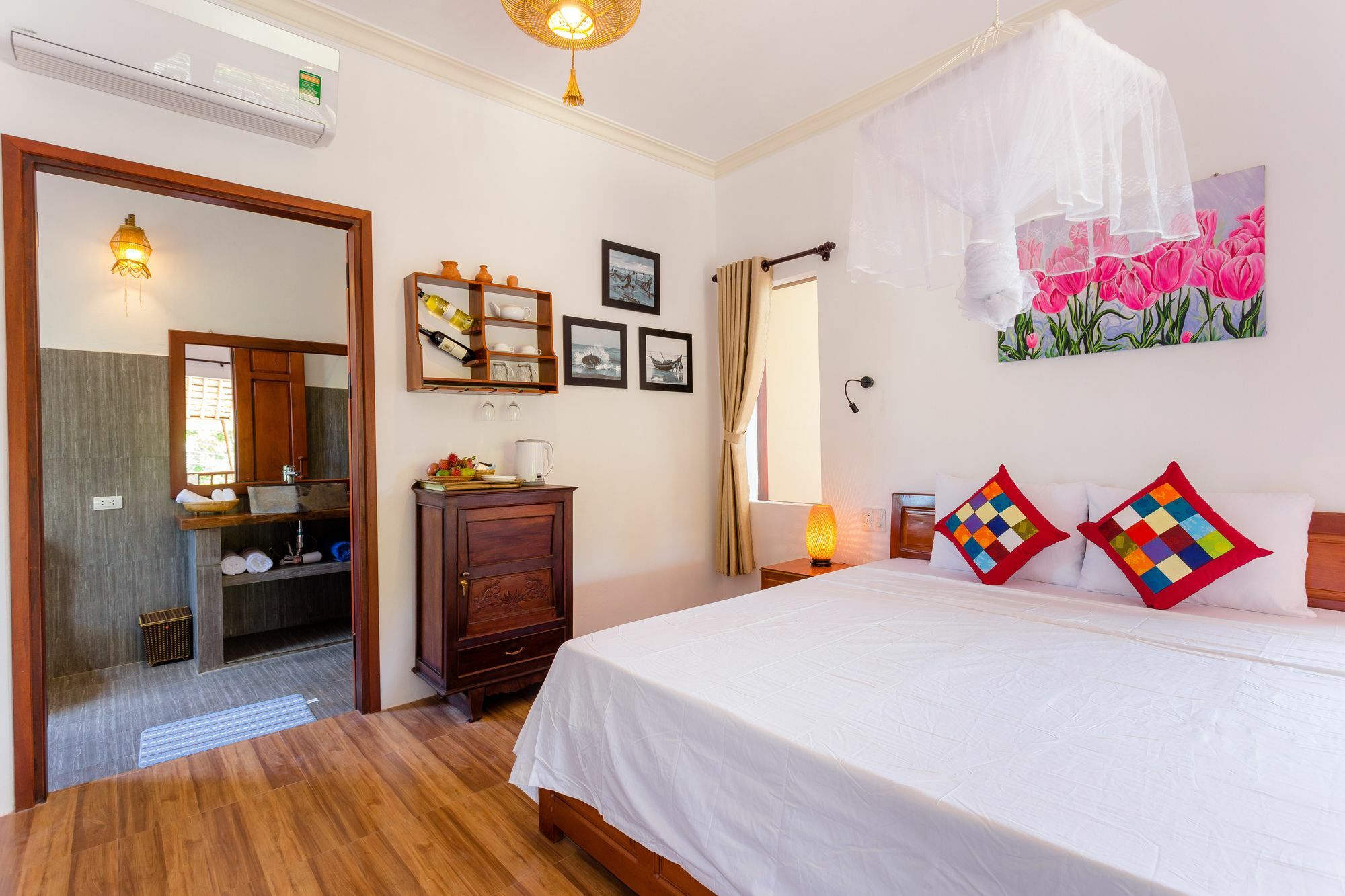 Red Flower Cottages Homestay Хойан Экстерьер фото