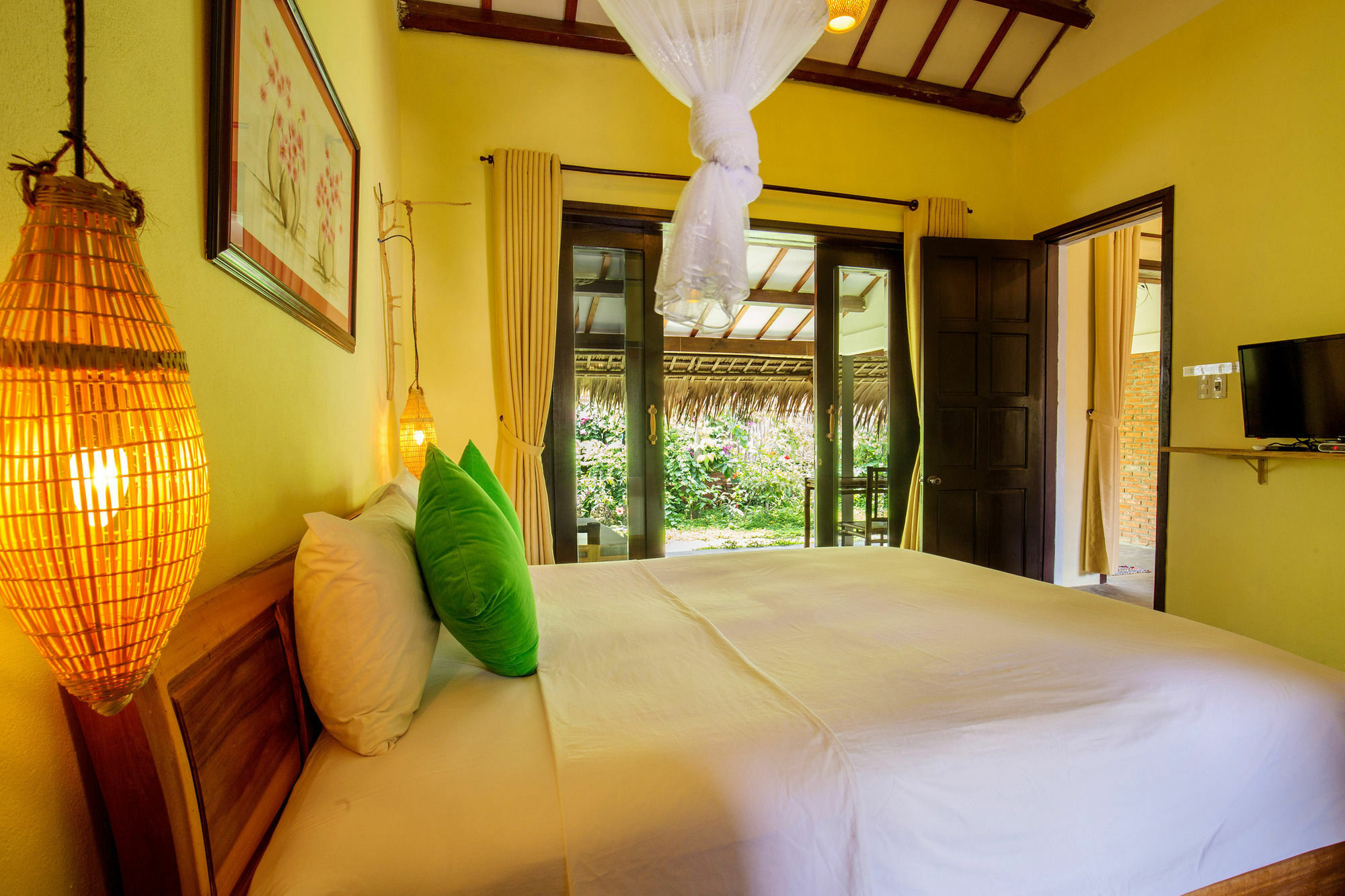 Red Flower Cottages Homestay Хойан Экстерьер фото